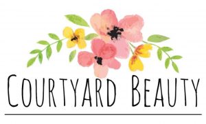 Courtyard Beauty logo.