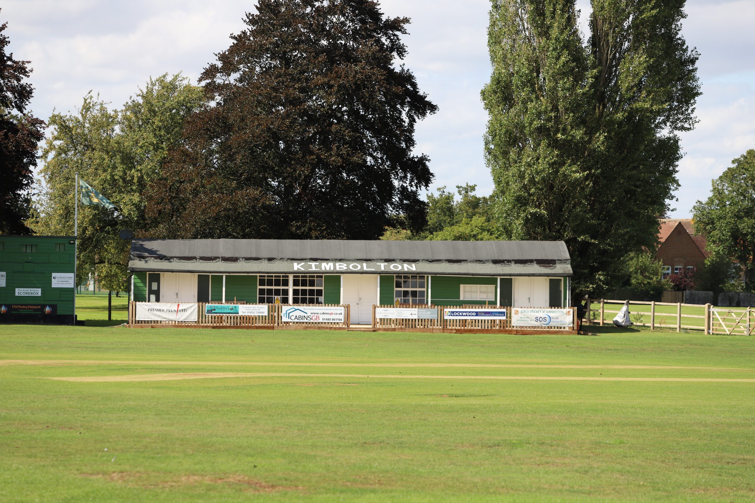 Kimbolton Cricket Club Pavilion.