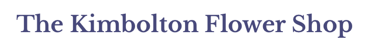 Kimbolton Flower Shop logo.