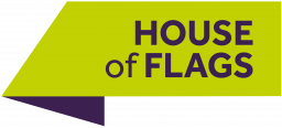 House of Flags logo.